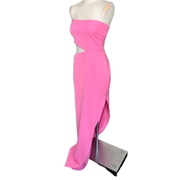NWT Lovers and Friends Maves Maxi Dress in Taffy Pink - Picture 6 of 14